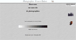 Desktop Screenshot of francisdubois.net